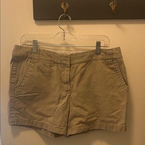 J. Crew Women's Cargo Shorts in Tan
